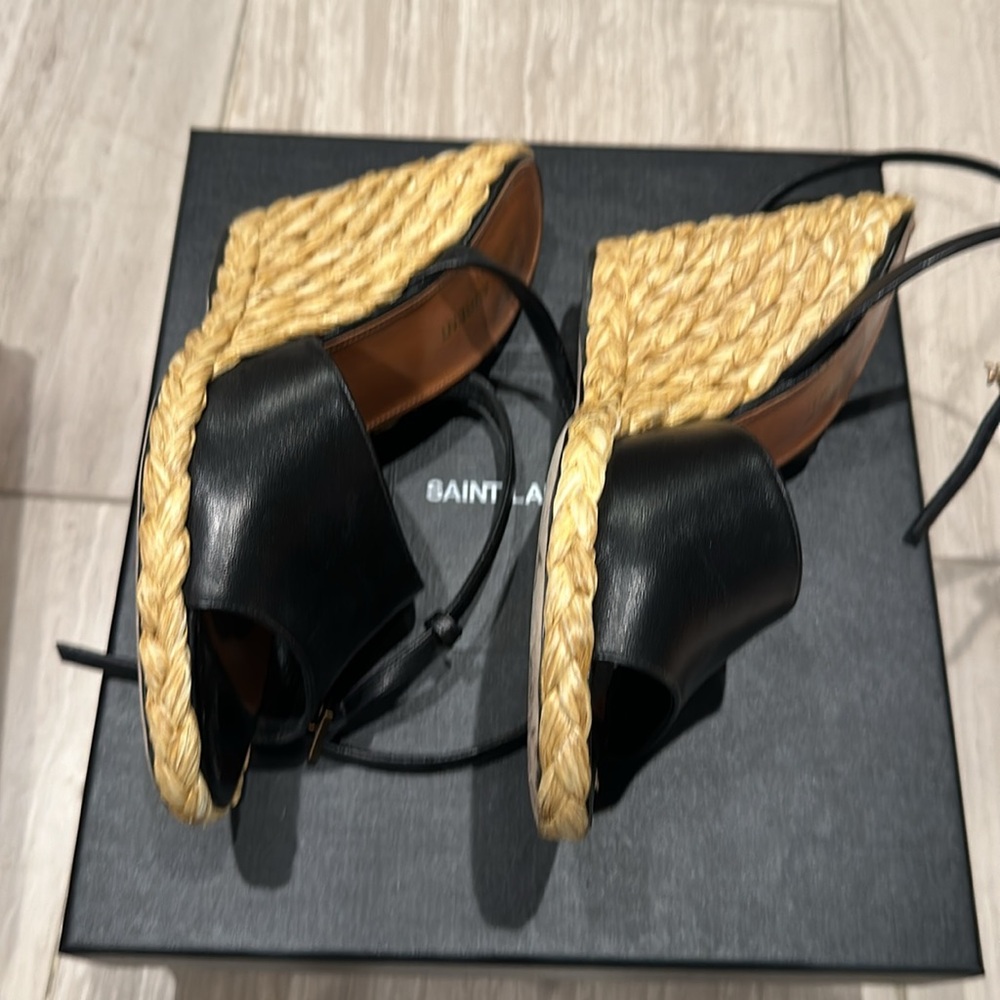 Saint Laurent YSL Belagor wedges - Picture 6 of 8